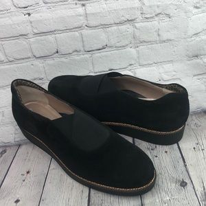 Beautifeel Amber Black Suede Slip On Shoe Loafers Platform size 42